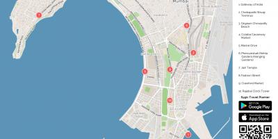 Karte Marine drive Mumbai