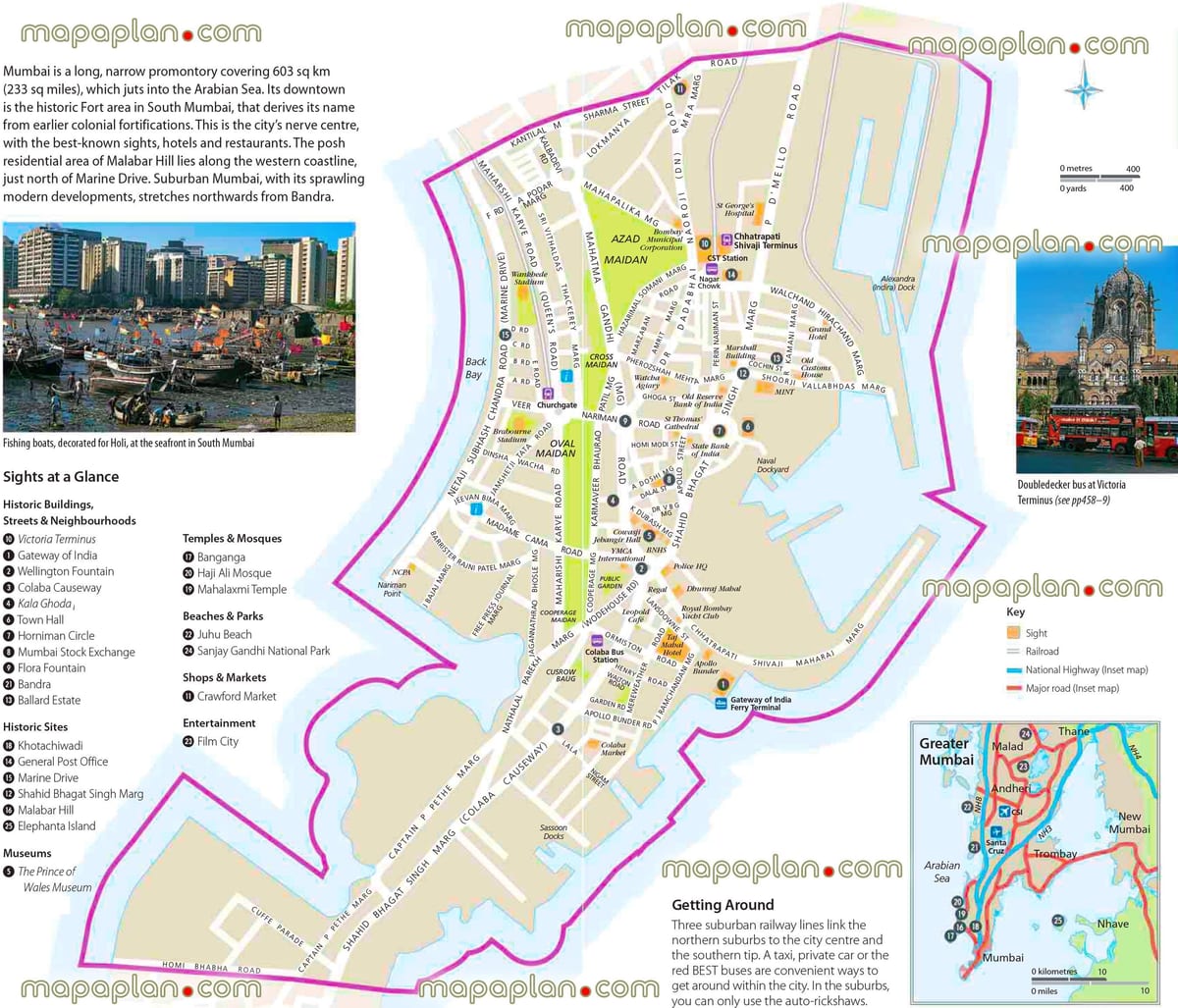 city kartes Mumbai