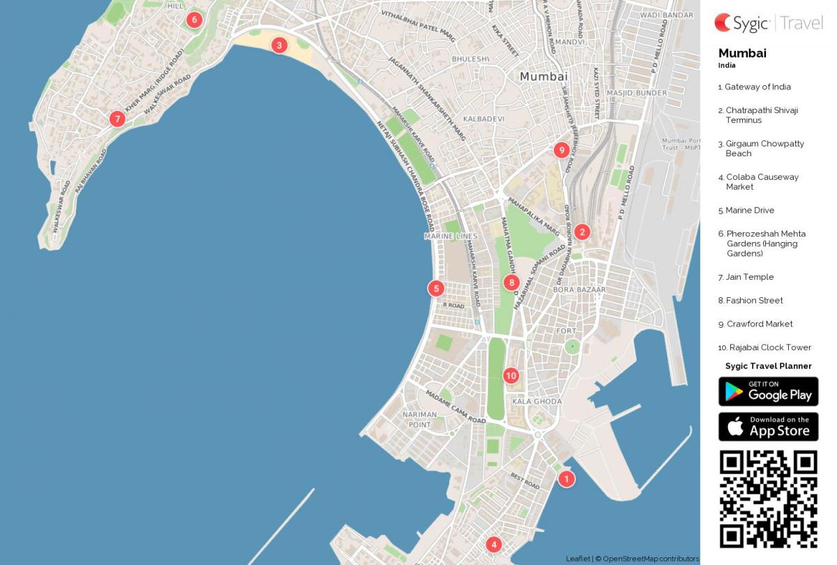 Mumbai ekskursijas kartē