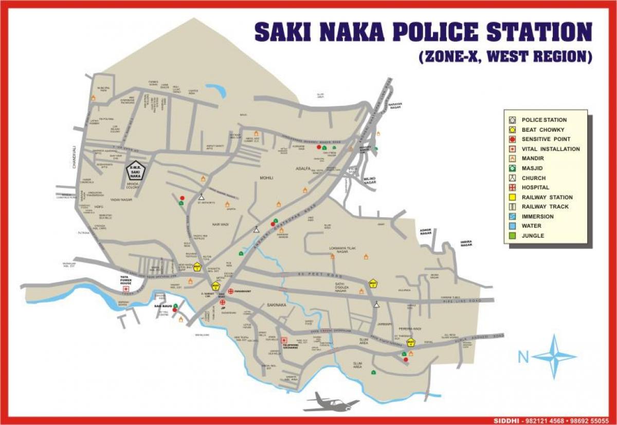 Mumbai Sakinaka karte