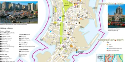 City kartes Mumbai