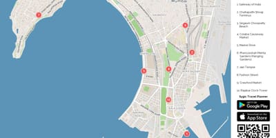 Mumbai ekskursijas kartē